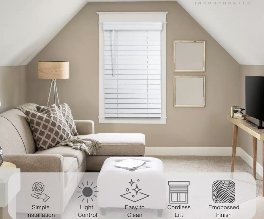 Window Blinds White 24x72 New