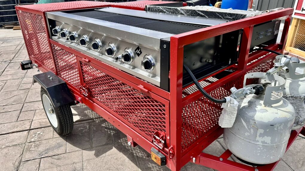 Cooking Trailer – Perfect for Events, Catering & Outdoor Feasts!