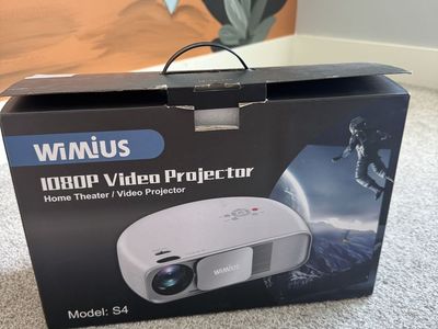 WiMiUS S4 1080P Home Theater Projector