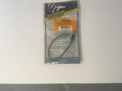 Scosche VWA3B Car Stereo Antenna Adapter - VW, Audi, BMW, Domestic - NEW