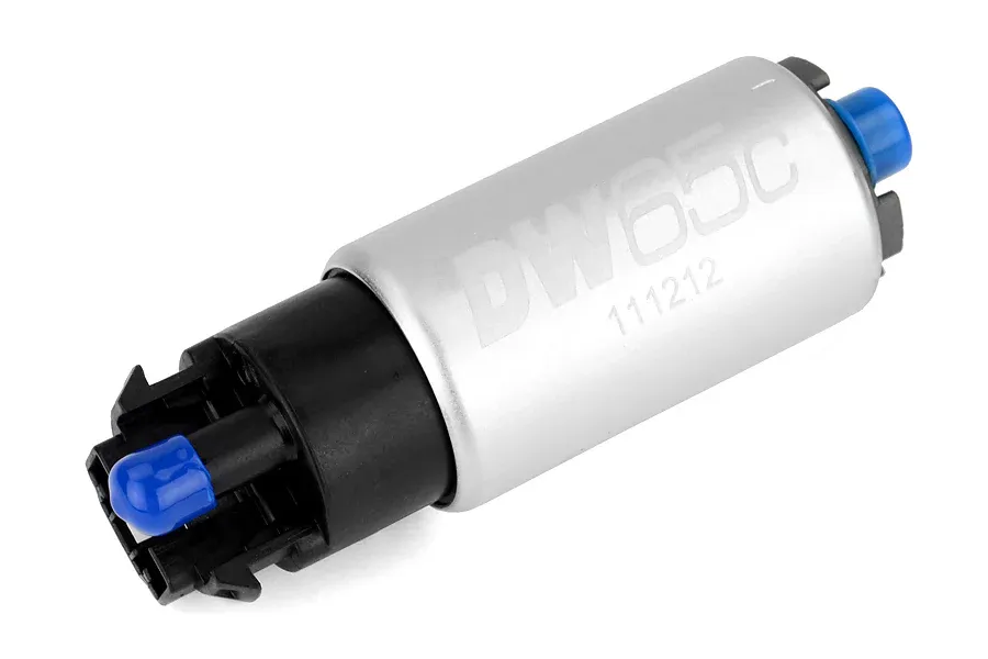 DeatschWerks DW65c Series 256lph  Fuel Pump with Universal Install Kit Subaru WRX STI EVO Supra Mazda Nissan 370