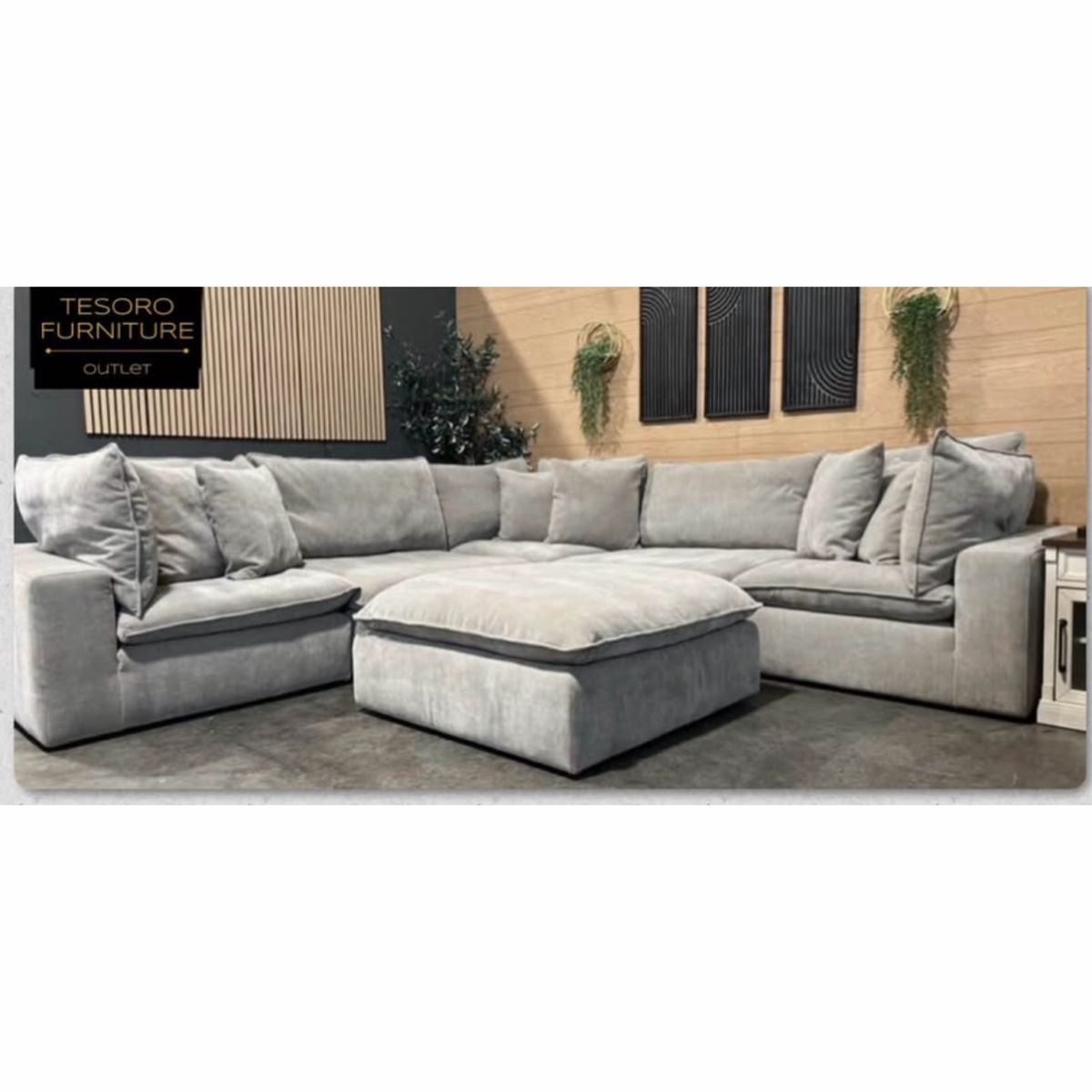 AYDEN & IVY SEREEN MODULAR SECTIONAL WE OFFER DELIVERY