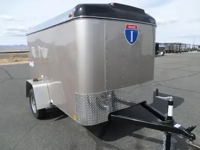 5x8 Interstate Enclosed Cargo Trailer FREE INSPECTION