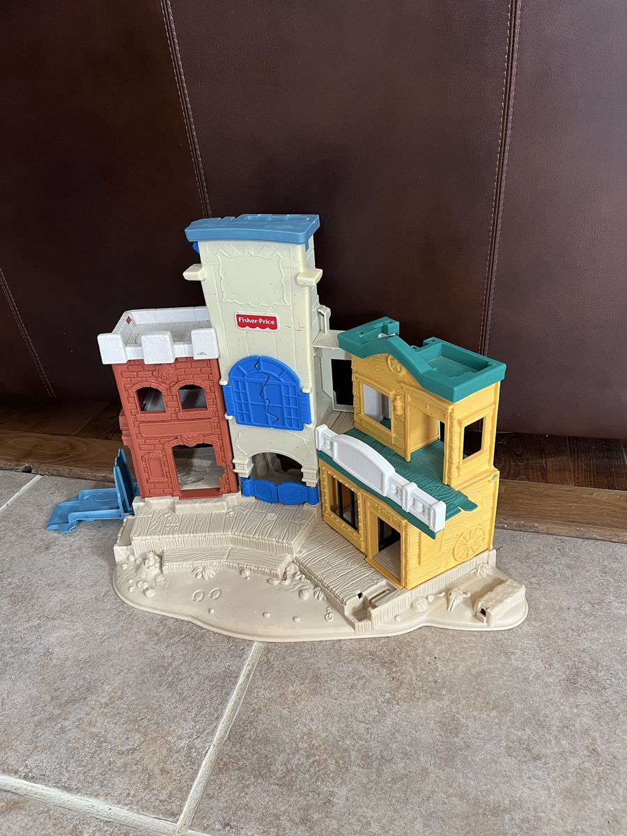 Fisher Price Great Adventures western salon only the building.