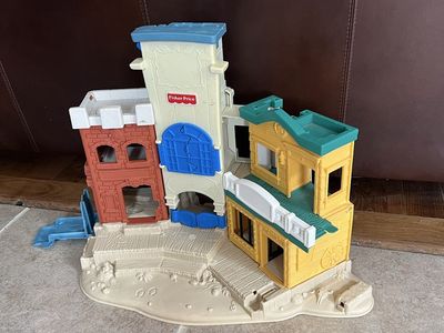 Fisher Price Great Adventures western salon only the building.
