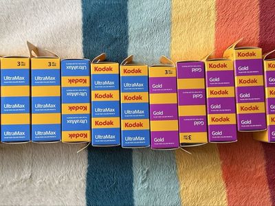 Film lot for sale (39 rolls) Kodak Gold 200+ Kodak UltraMax 400