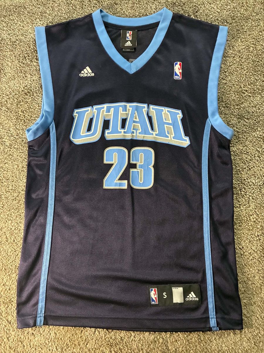Authentic Adidas Jazz Wesley Matthews #23 Basketball 2009-2010 Jersey Size S
