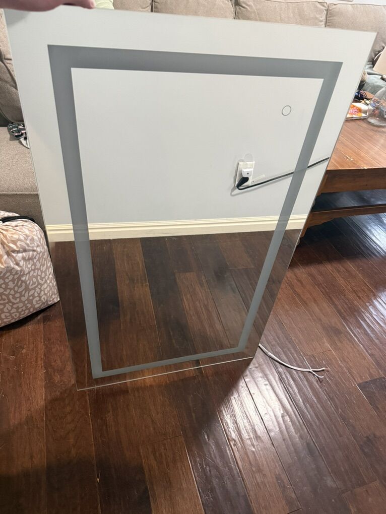 LED Backlit Bathroom Mirror 24x40
