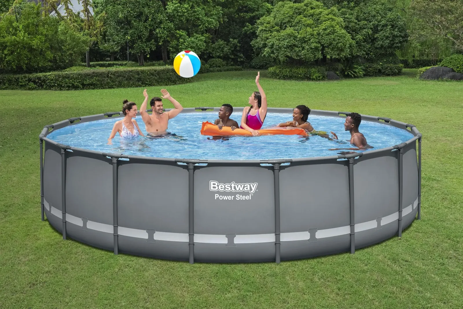 Brand-New In-Box Bestway 18'x48" Round Pool Set w supplies
