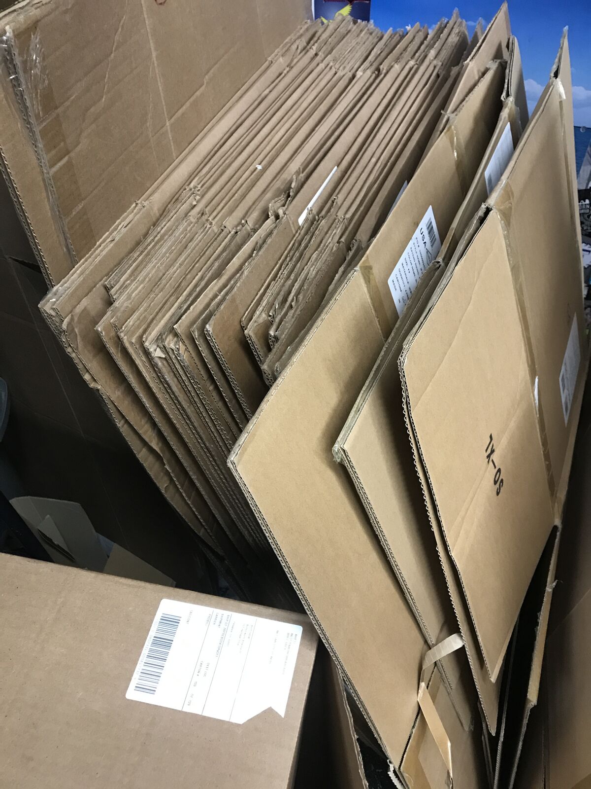 fresh shipment! BIG MOVING BOXES ONE TIME USE 1.00 EACH