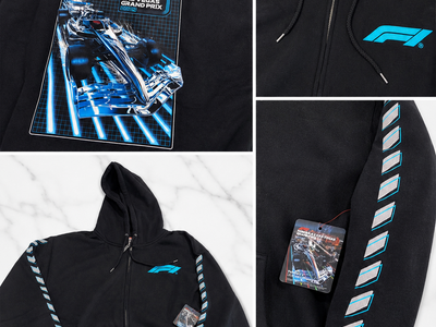 Formula 1 Las Vegas Grand Prix 2024 Full-Zip Hoodie NWT