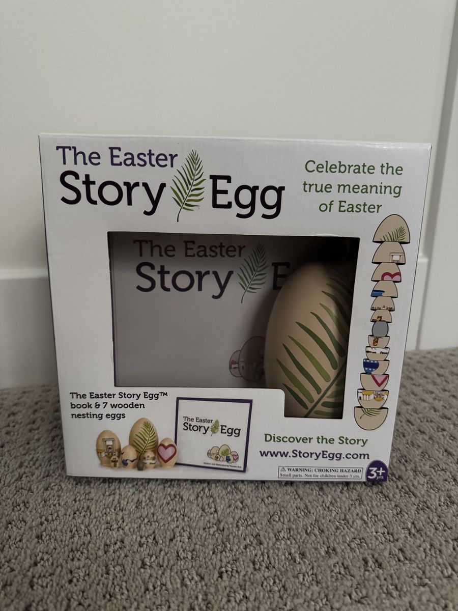 Easter Story Egg Book
