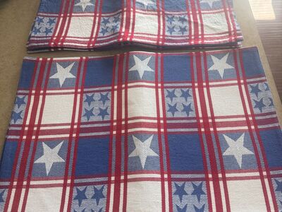 Patriotic Place Mats Set If 6