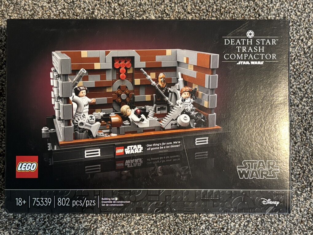 Lego Star Wars 75339 Death Star Trash Compactor