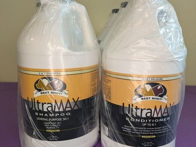 Best Shot UltraMax Shampoo and Conditioner Concentrate Gallons