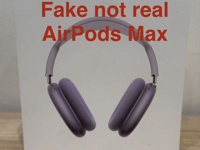Fake Airpods Max Read Description