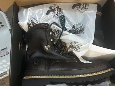 New work boots size 13