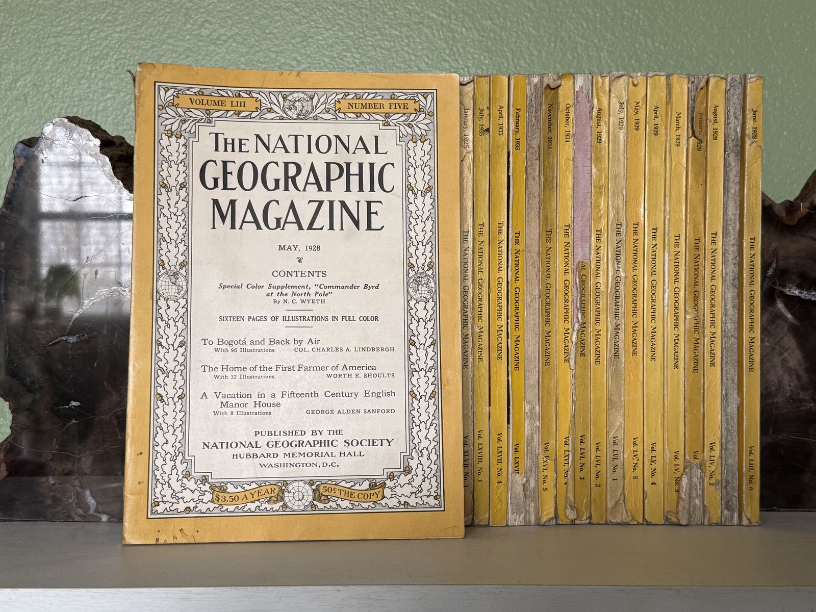 100 Year Old National Geographic Magazines!