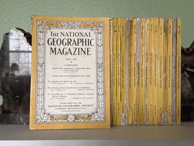 100 Year Old National Geographic Magazines!