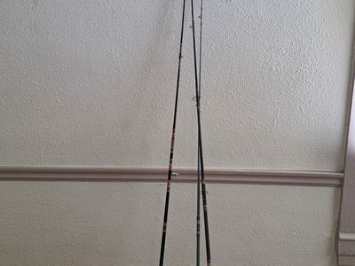 Vintage Fishing Rod & Reel Combo - 3 Rods with Spinning & Spincast Reels, Used