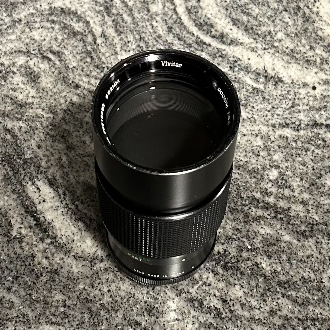 Vintage Vivitar 200mm Telephoto Lens