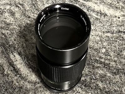 Vintage Vivitar 200mm Telephoto Lens