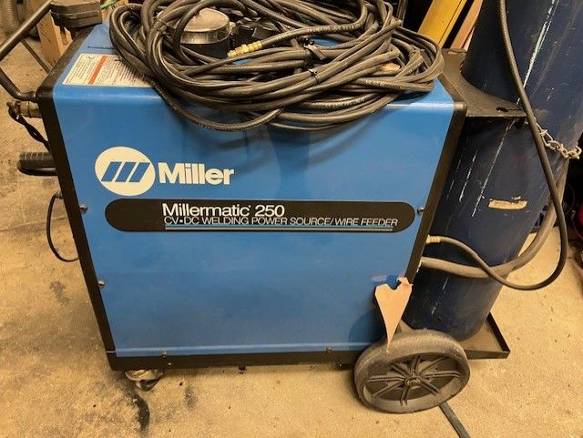 The Miller Millermatic 250 Welder