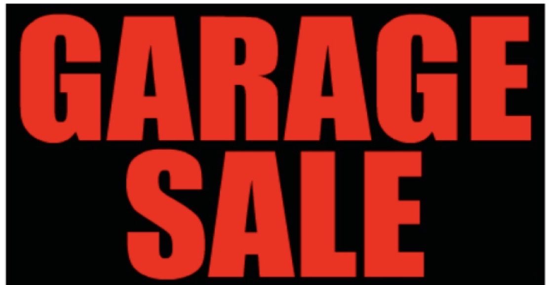 2 day garage sale