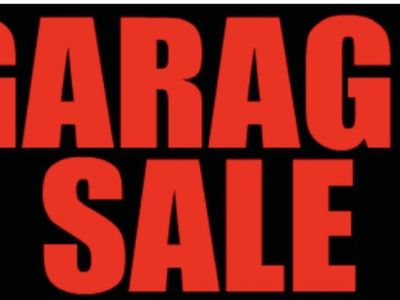 2 day garage sale