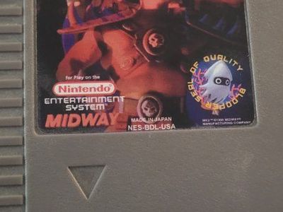 Mortal Kombat 3 NES Game Cartridge (Unlicensed / Pirate / Reproduction)