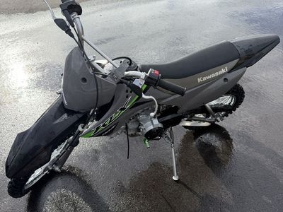 Kawasaki KLX Dirt Bike - Black/Green