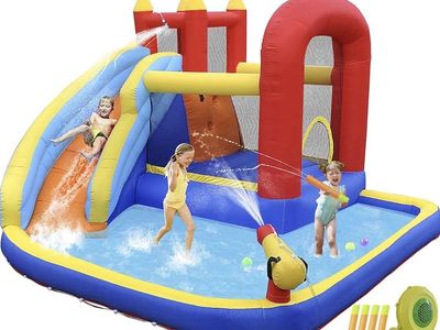 Inflatable Bounce House Water Slide & Blower