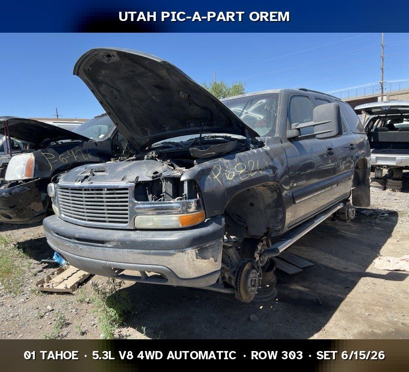 2001 Chevrolet Tahoe GMT800 Parts - UTPAP Orem