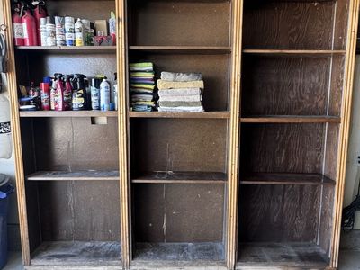 Garage shelves
