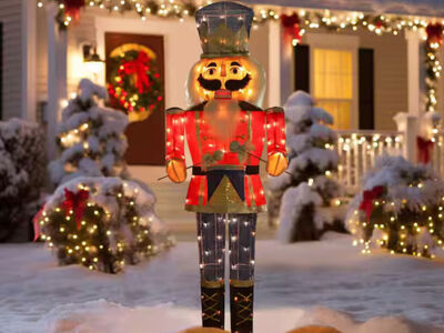 5 ft. 3D Nutcracker