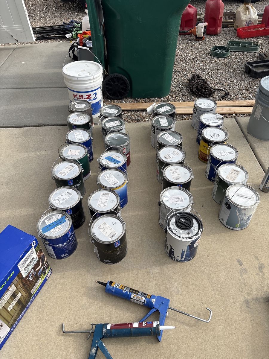 Assorted Gallon Paint