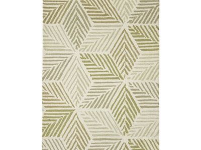 Annie Selke Dash & Albert Karari Moss Hand Hooked Wool Rug 5x8
