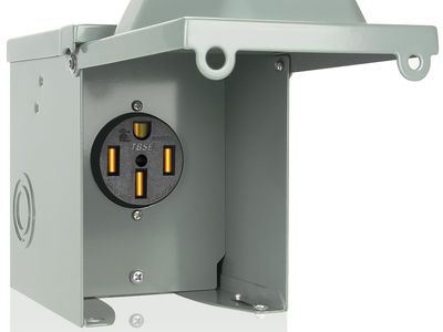 RV Power Outlet Box, 50 Amp 125/250