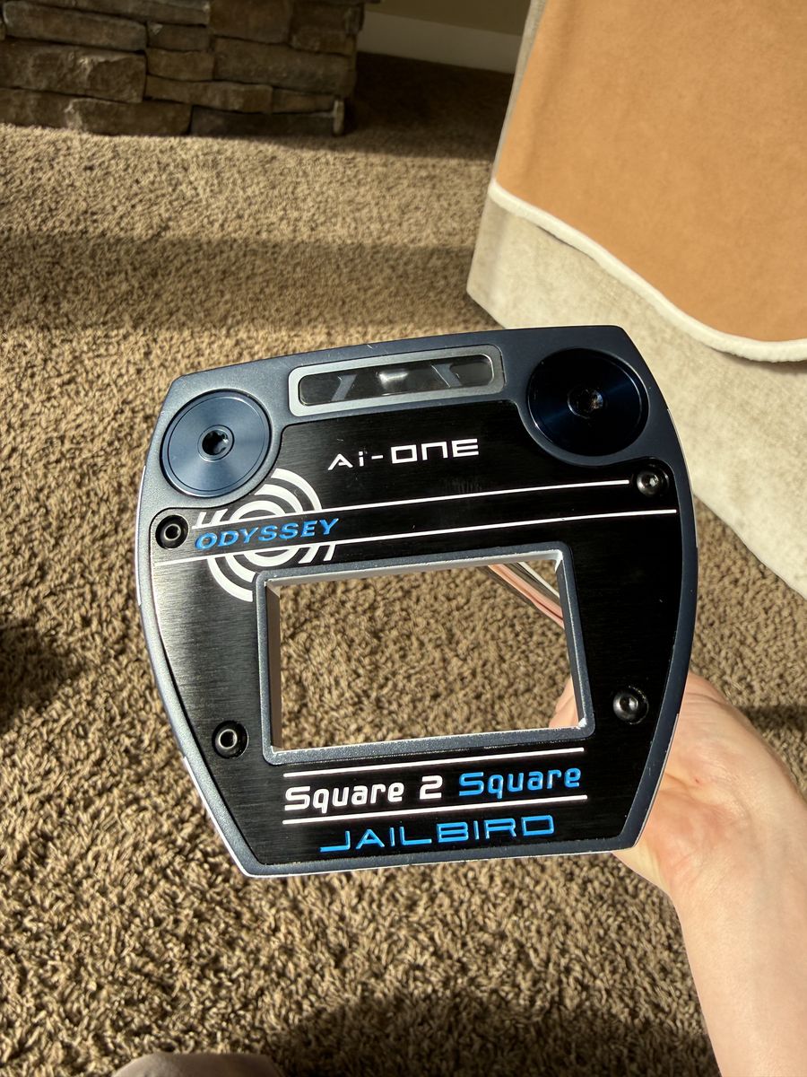 Odyssey square to square jailbird putter