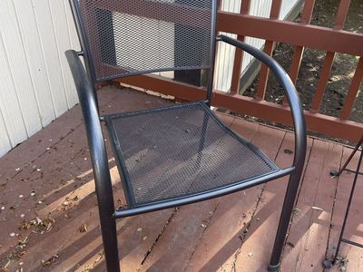 Metal Stackable Outdoor Chairs