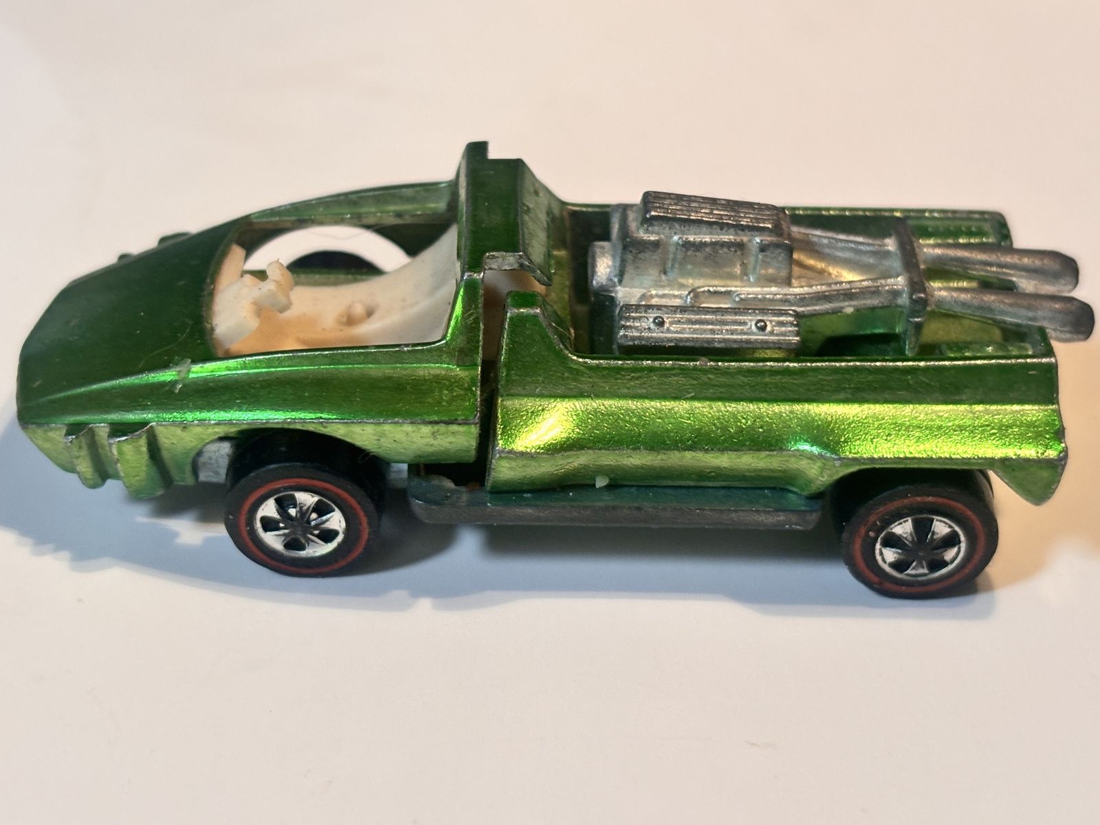 Vintage Hot Wheels Redline Hairy Hauler 1971 Green Diecast Toy Car
