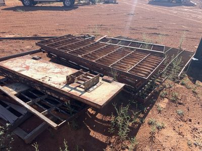Industrial Metal Grates & Platforms - Heavy Duty, Used Condition