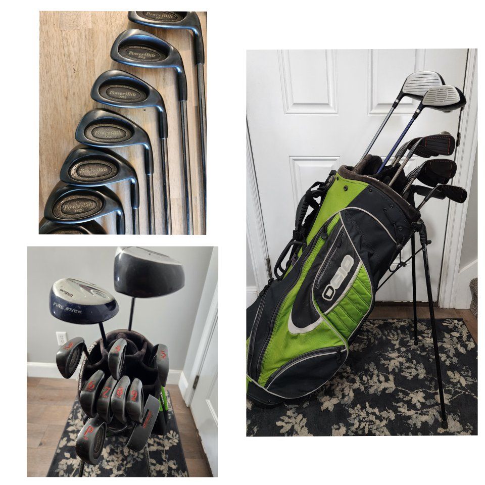 Full/Complete Golf Club Set with Ogio bag