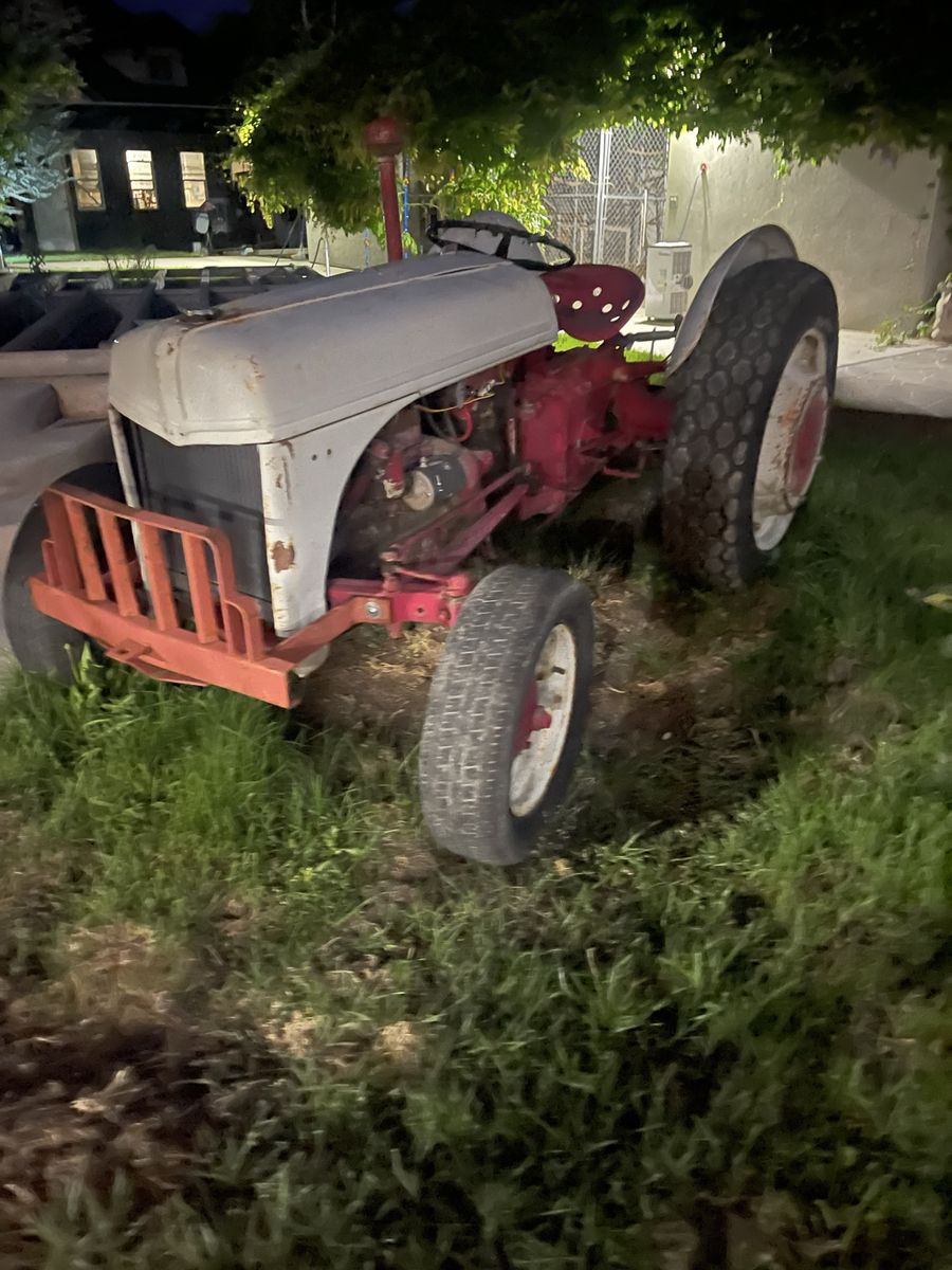 1950 vintage ford tractor