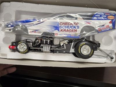 Checker Schuck's Kragen Funny Car Dragster Diecast Replica Model in Box