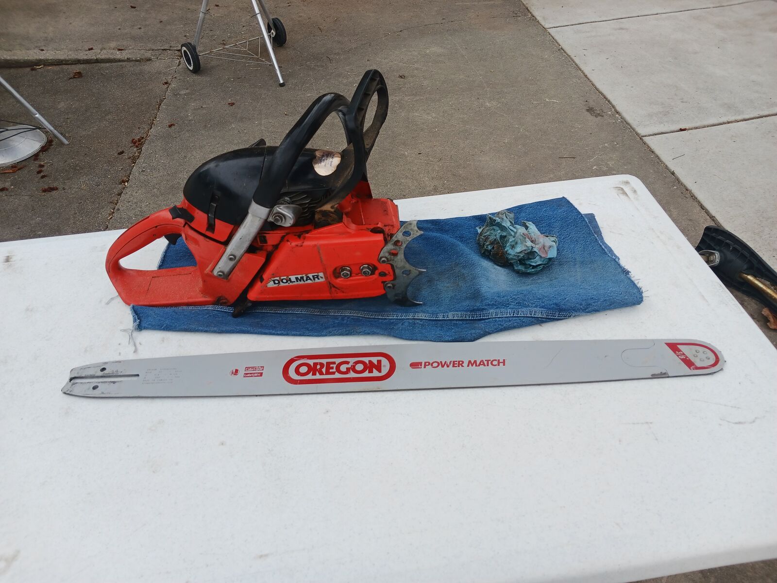 Dolmar 7900 32" Bar and chain chain saw chainsaw not stihl husqvarna