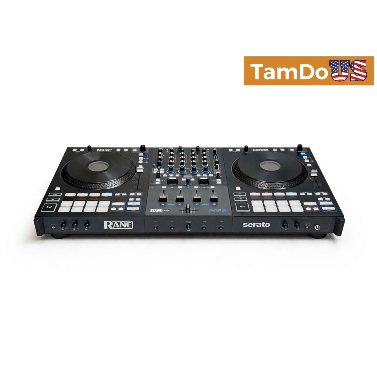 RANE FOUR 4-Channel DJ Controller for Serato DJ Pro, Performance Pads, FX