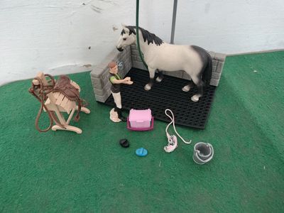 Schleich wash stall