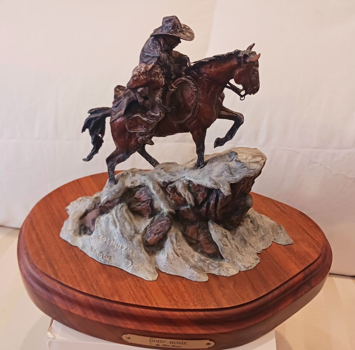 Ken Rowe Sculpture; "Goin Home 53/100"