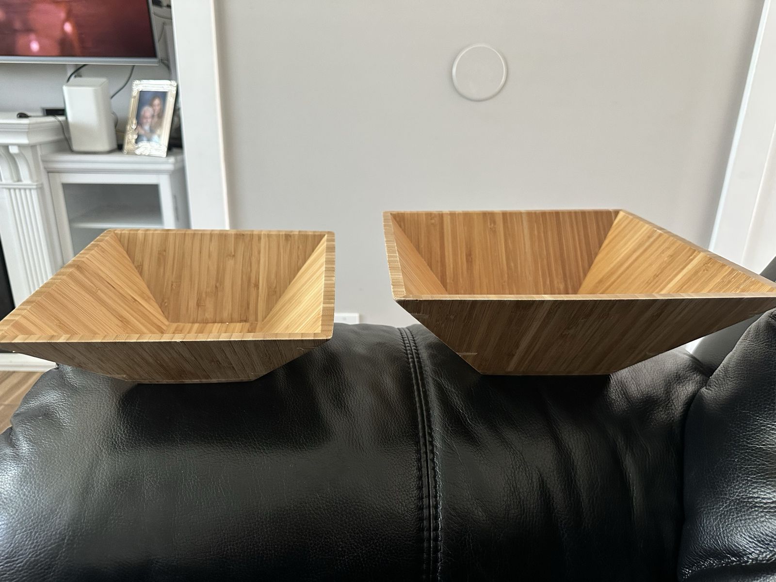 Pampered Chef Bamboo Bowls